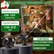 2 In 1 Holiday Projector Light Projection Lamp Indoor Outdoor with 10-Color Ocean Wave 10 HD Slides 3 Bases Remote Control for New Year Valentine's Day Christmas Halloween Thanksgiving Easter